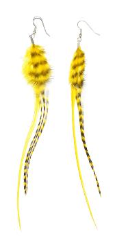 Boucles d'Oreilles Yellow