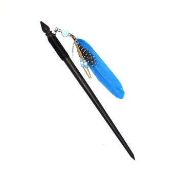 Pic à Cheveux Kingfisher Blue