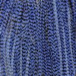 Plume Striée Royal Blue