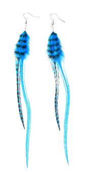 Boucles d'Oreilles Kingfisher Blue
