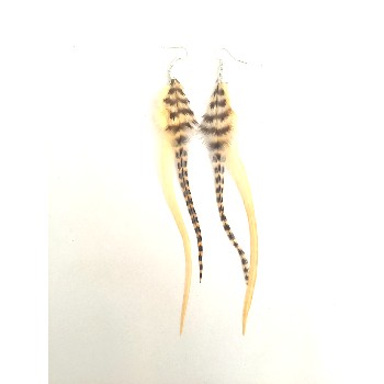 Boucles d'Oreilles Golden Straw